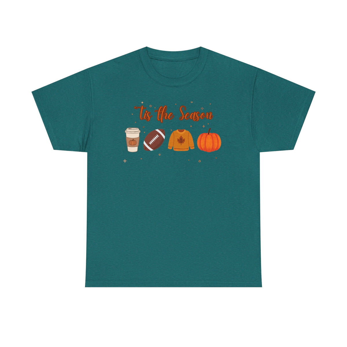 Tis the season football Heavy Cotton Tee