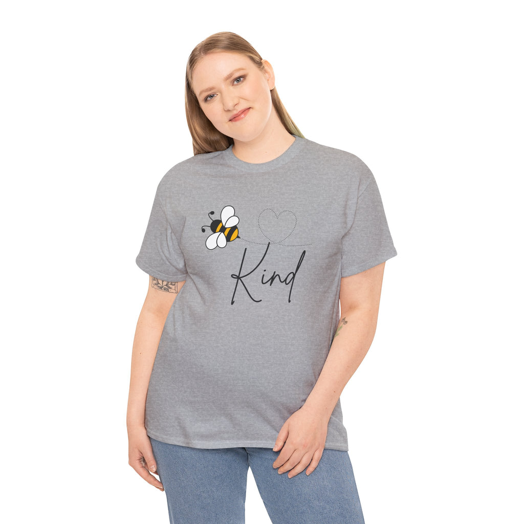 Kind Bee T‑Shirt — Minimalist Positive Message Tee