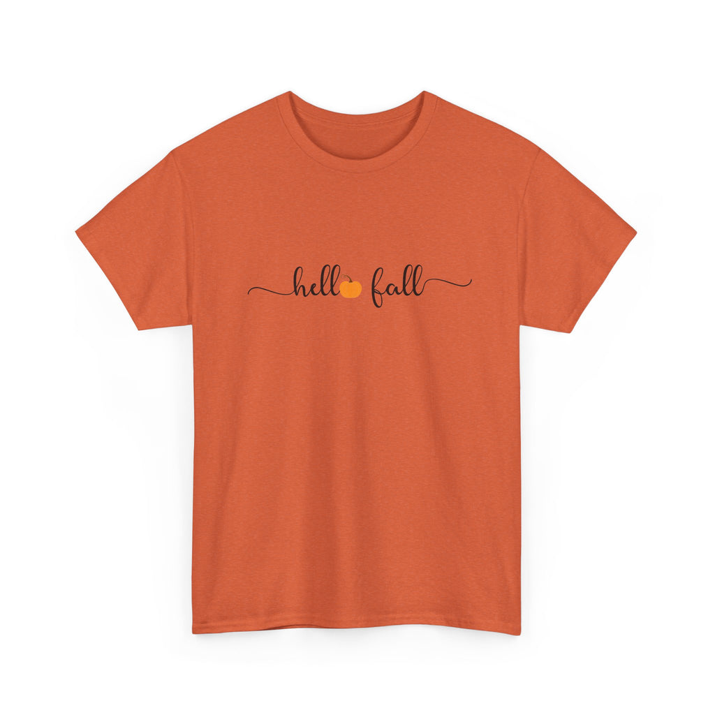 Hello Fall Unisex Heavy Cotton Tee