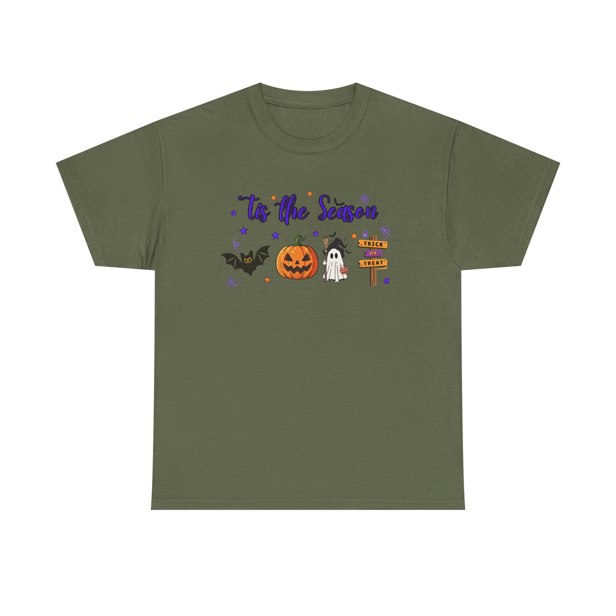 Halloween Tis the season Heavy Cotton Tee
