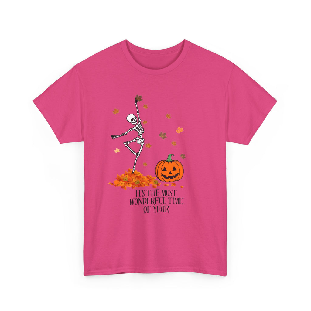 Halloween- the most wonderful time Unisex Heavy Cotton Tee