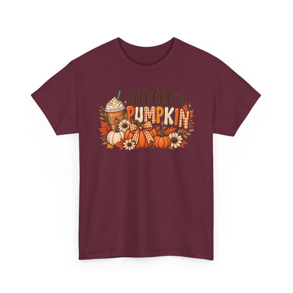 Hello Pumpkin Tee Unisex Heavy Cotton Tee