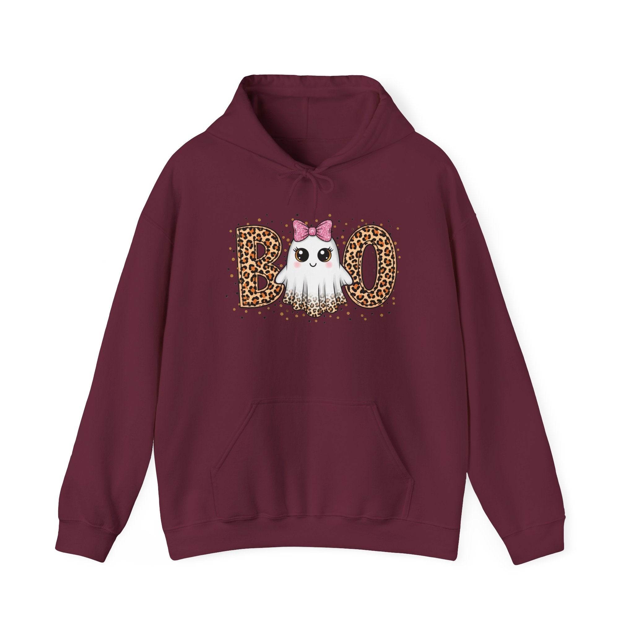 Boo ghost Unisex Heavy Blend™ Hooded Sweatshirt