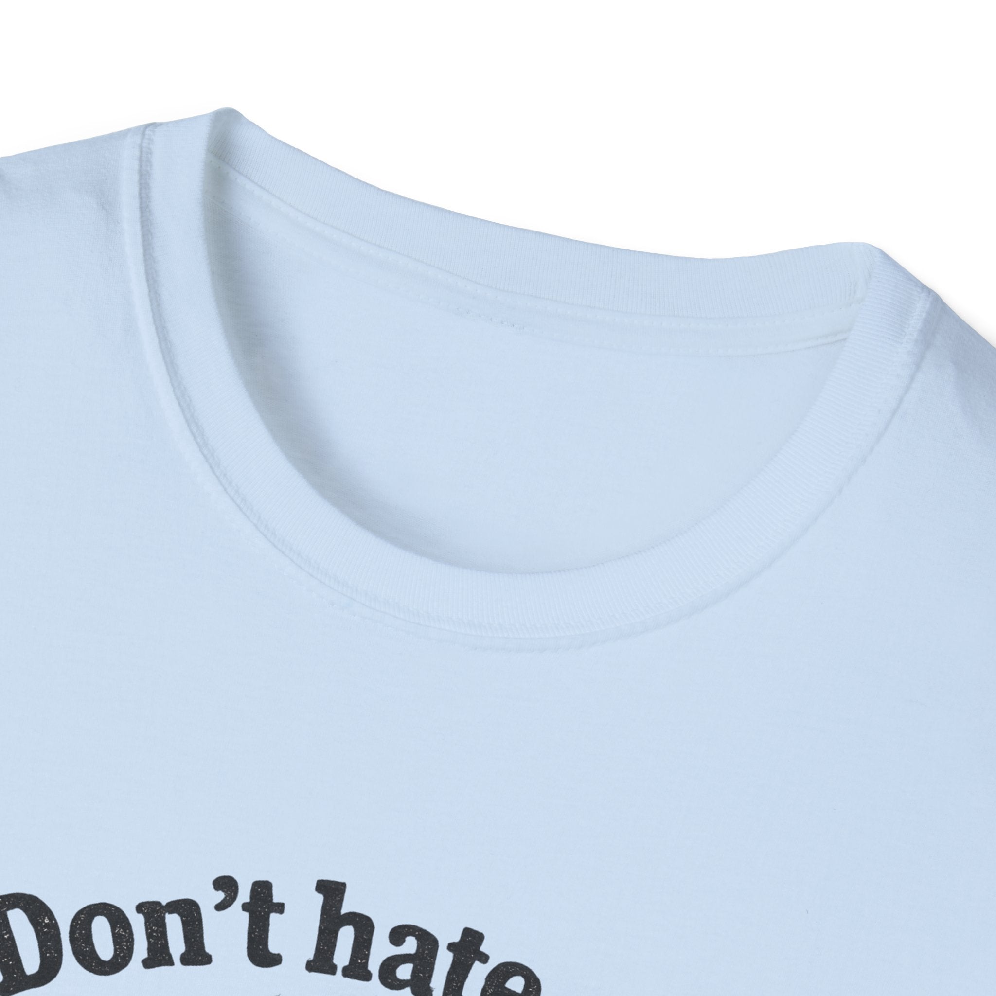 Beardaful T‑Shirt — "Don't hate me cuz I'm Beardaful" Funny Beard Lover Tee