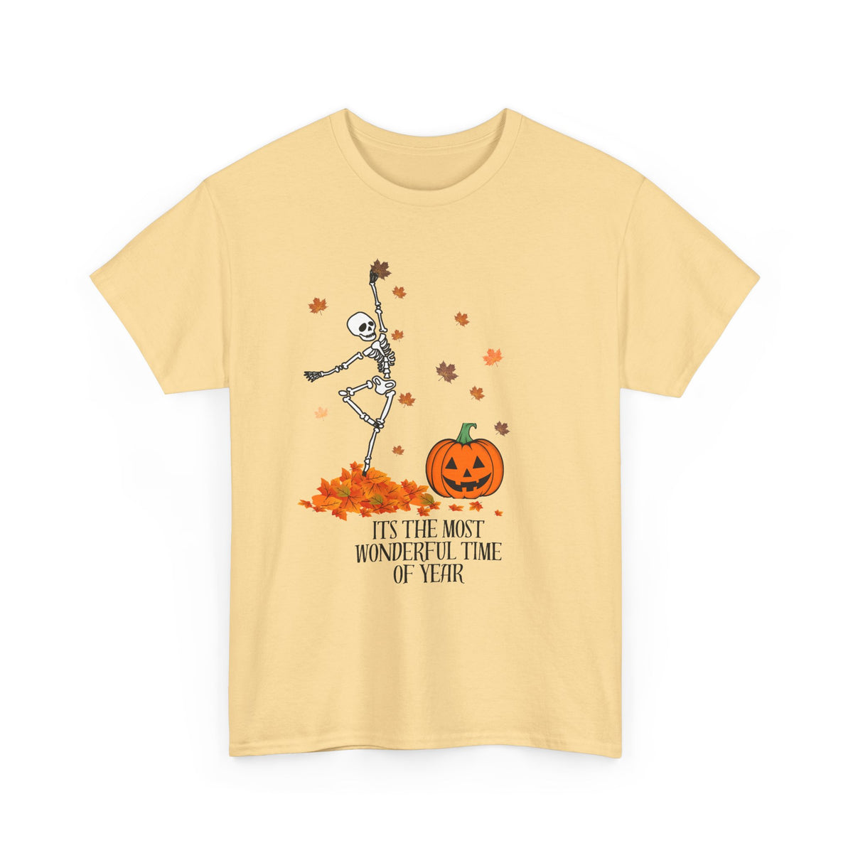 Halloween- the most wonderful time Unisex Heavy Cotton Tee