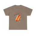Funny Hot Dog Tee — "Only Here for the Weiners" Graphic T-Shirt
