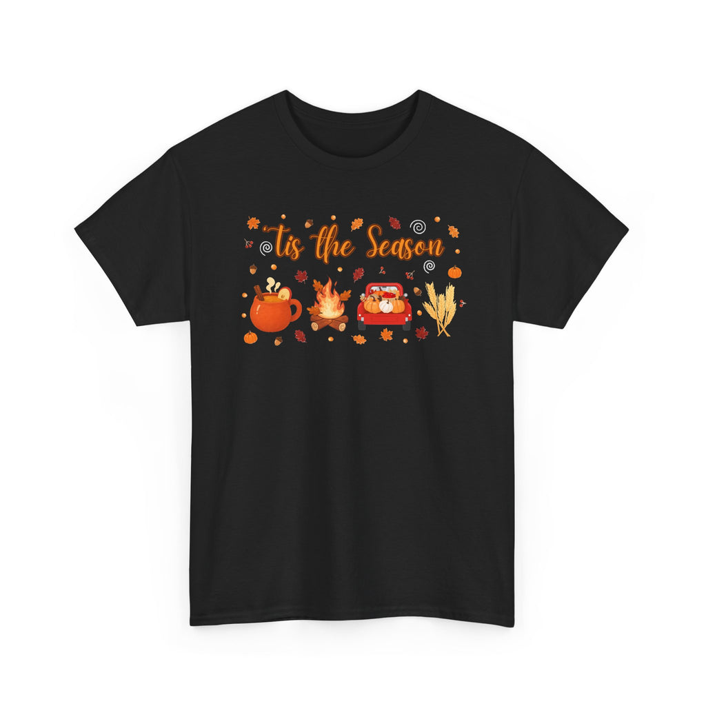 Tis the season pumpkin Heavy Cotton Tee
