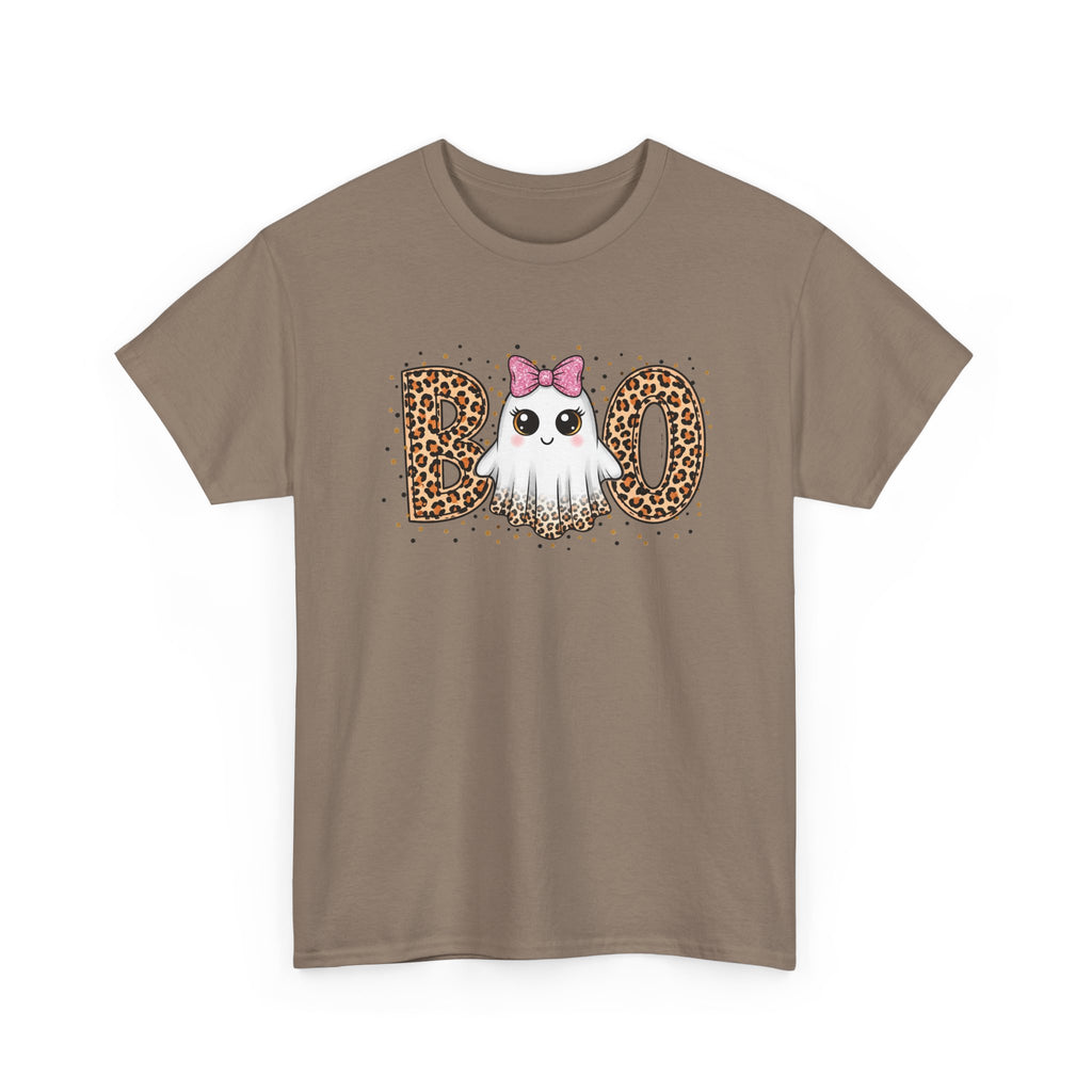 BOO -Cute Ghost Unisex Heavy Cotton Tee