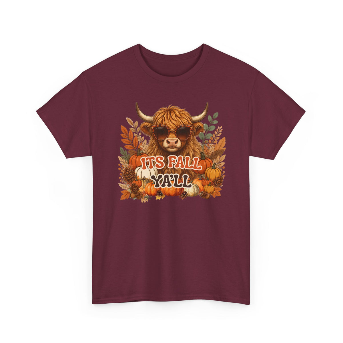 It’s fall yall Heavy Cotton Tee