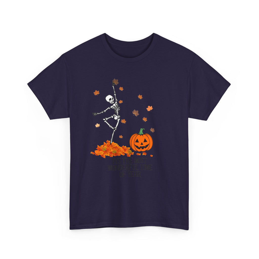 Halloween- the most wonderful time Unisex Heavy Cotton Tee