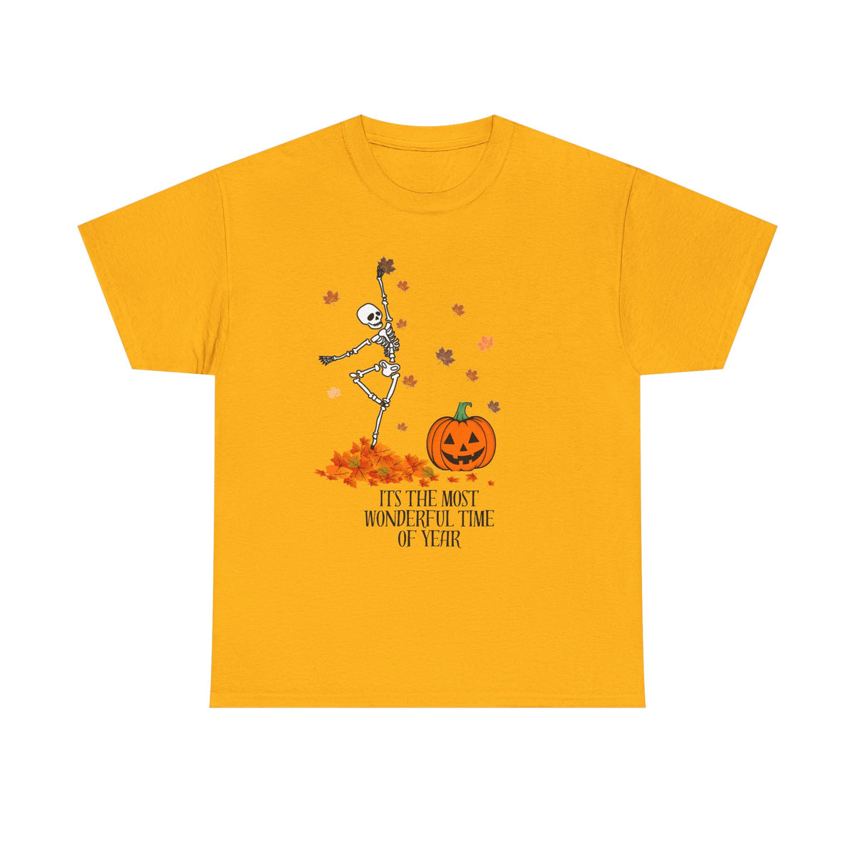Halloween- the most wonderful time Unisex Heavy Cotton Tee