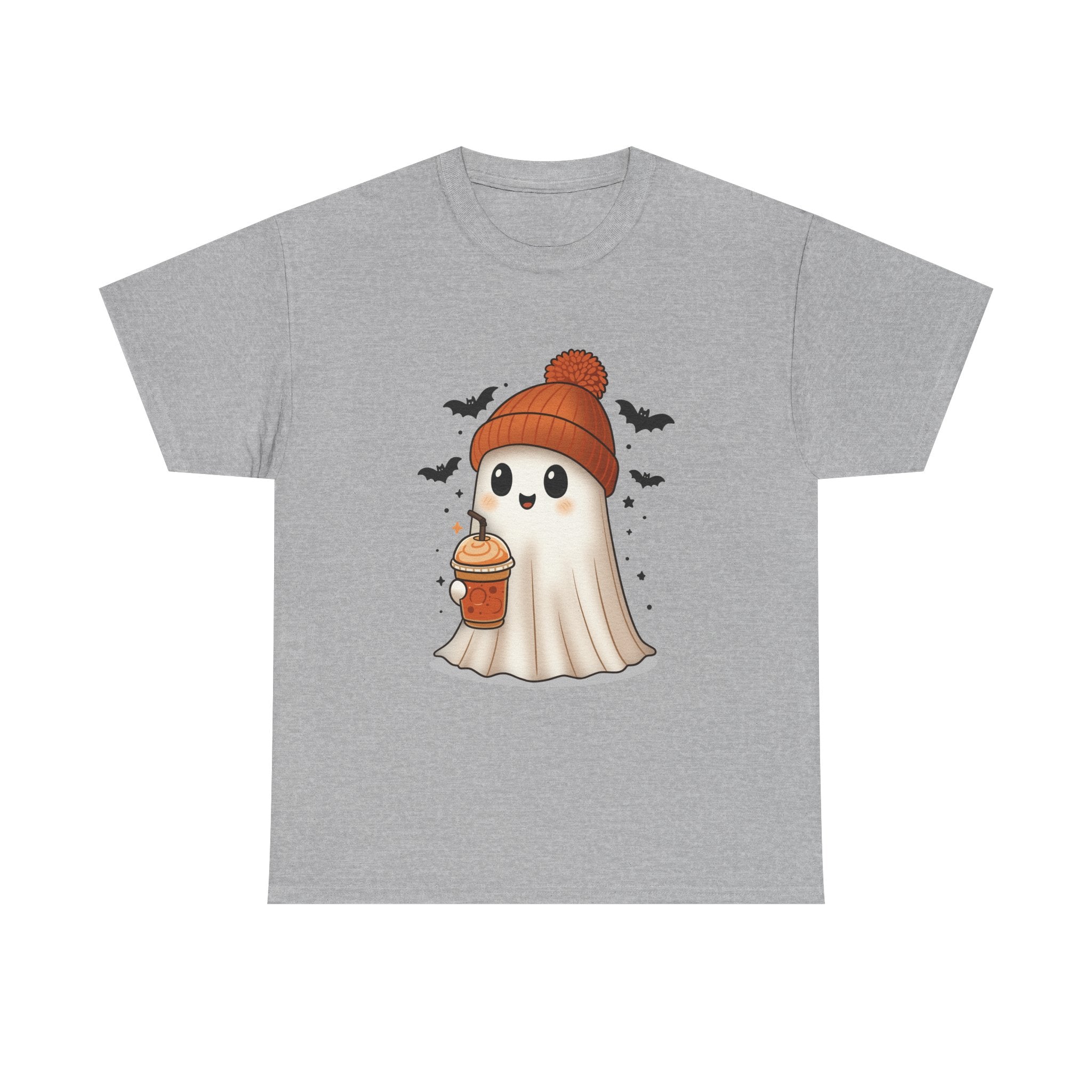 Pumpkin Spice GhostUnisex Heavy Cotton Tee