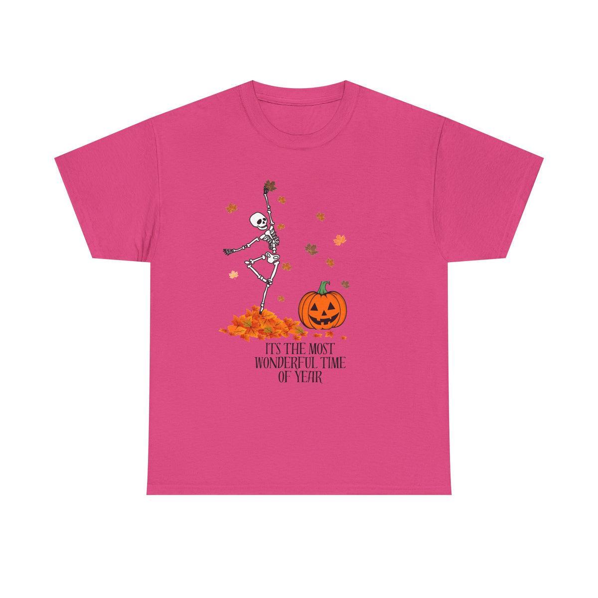 Halloween- the most wonderful time Unisex Heavy Cotton Tee