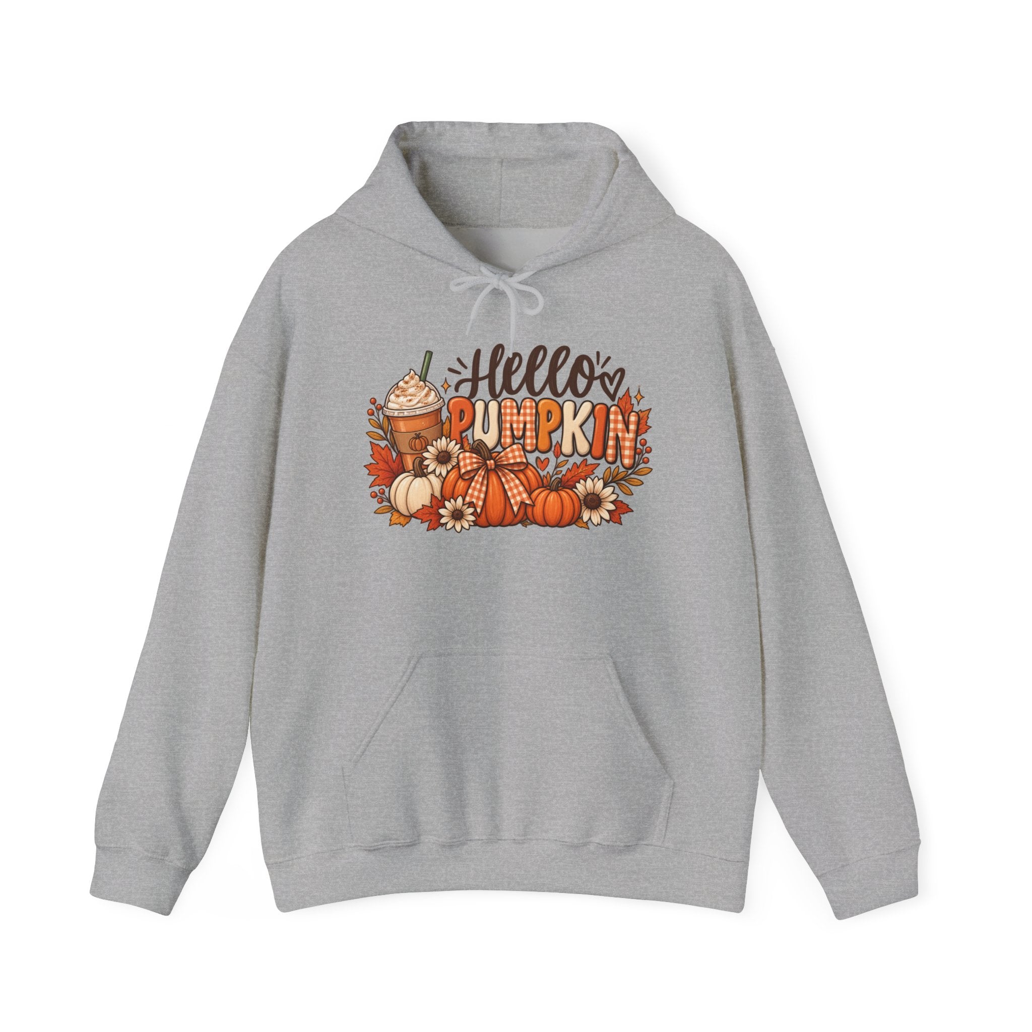 Hello Pumpkin Unisex Heavy Blend™ Hooded Sweatshirt