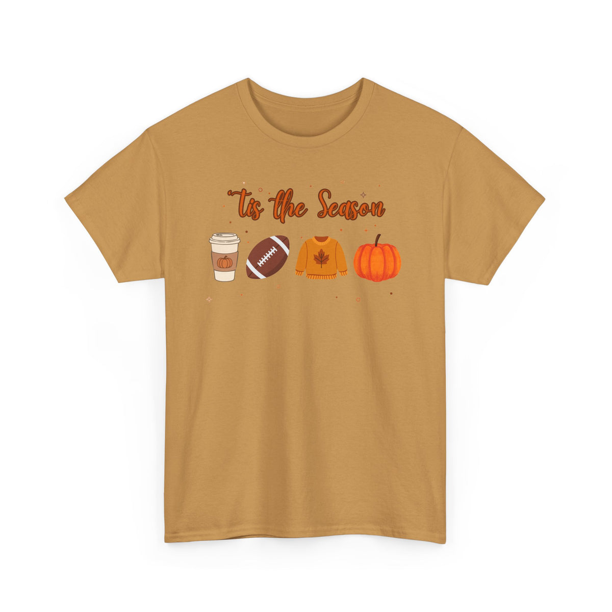 Tis the season football Heavy Cotton Tee