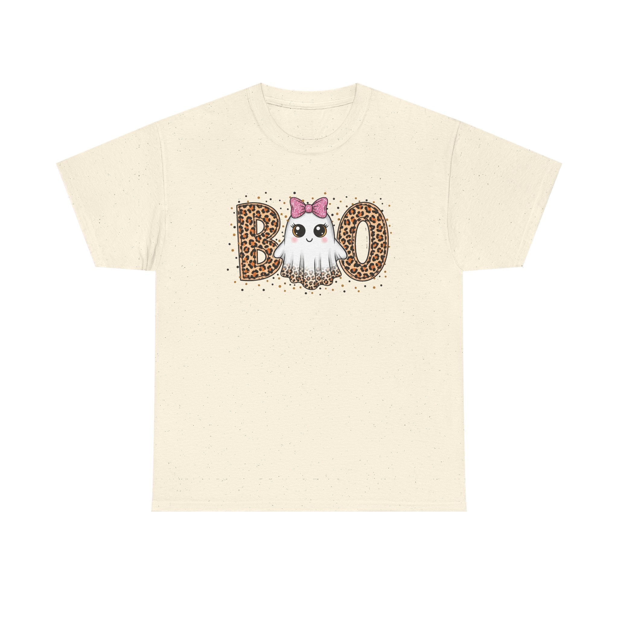 BOO -Cute Ghost Unisex Heavy Cotton Tee