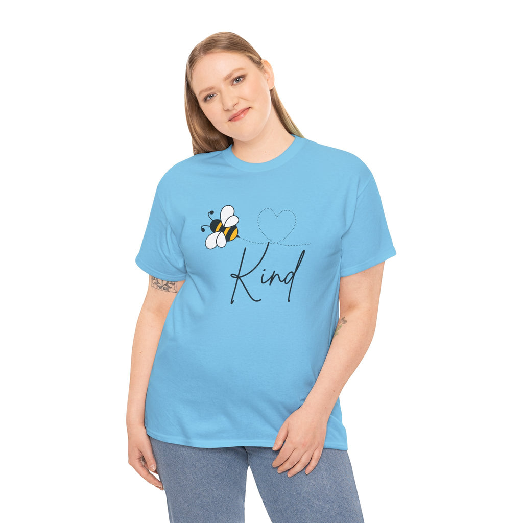 Kind Bee T‑Shirt — Minimalist Positive Message Tee