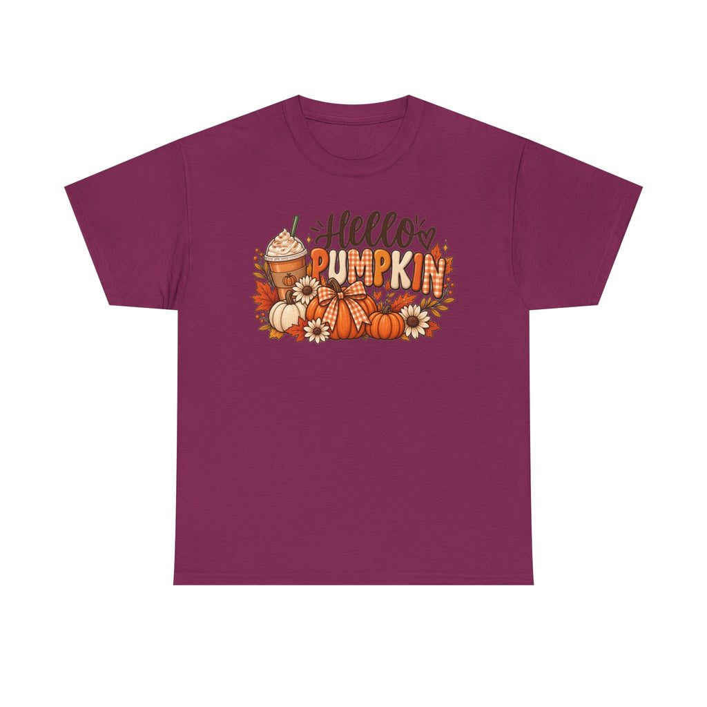Hello Pumpkin Tee Unisex Heavy Cotton Tee
