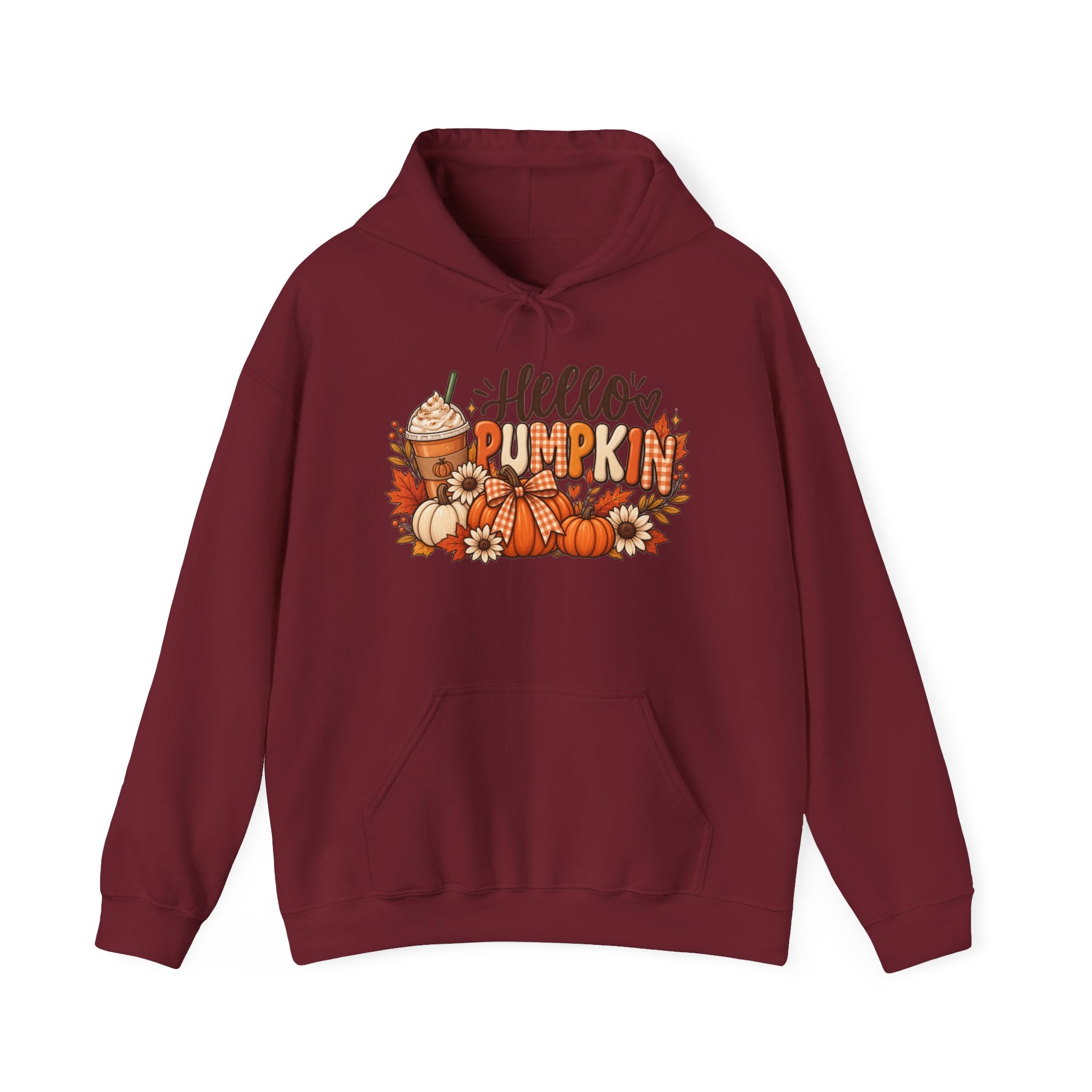 Hello Pumpkin Unisex Heavy Blend™ Hooded Sweatshirt