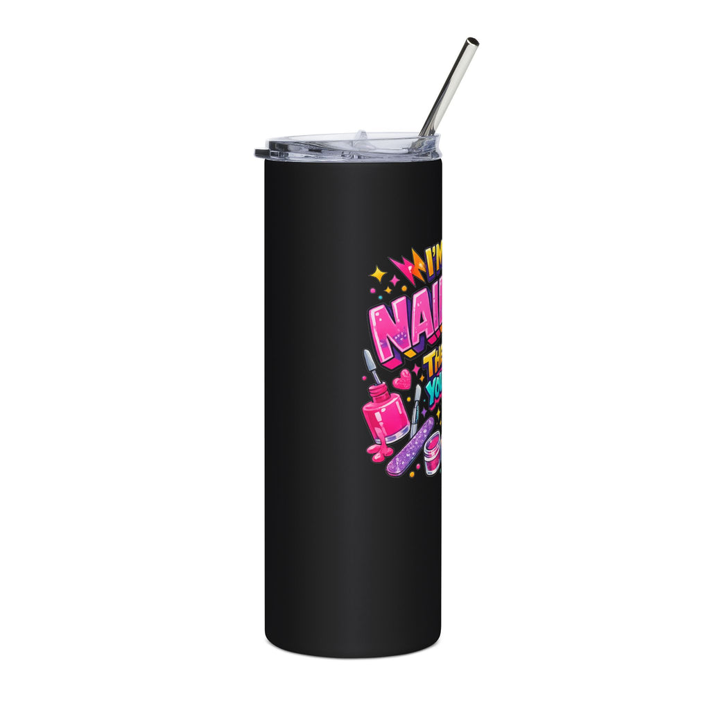 Nail Tech Stainless Steel Tumbler, 20oz