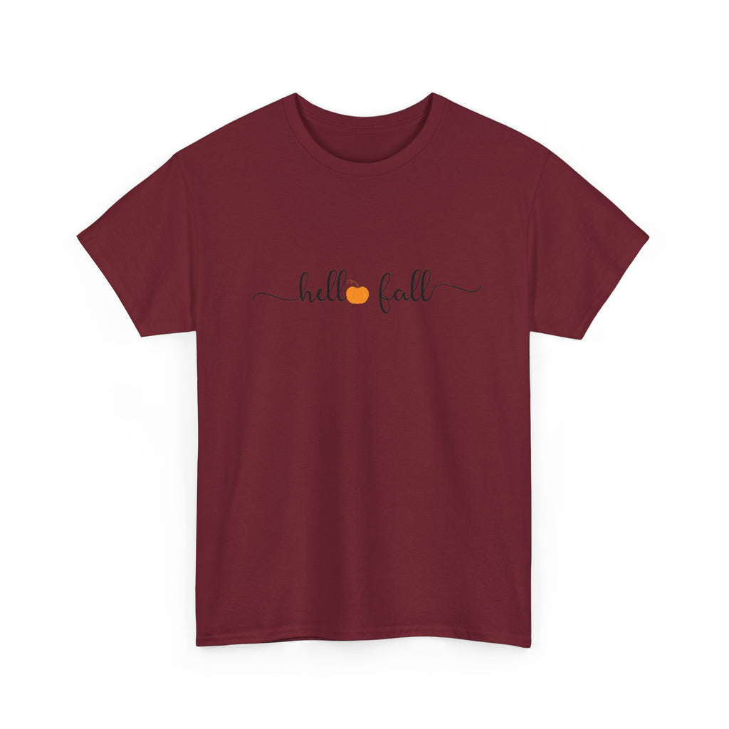 Hello Fall Unisex Heavy Cotton Tee