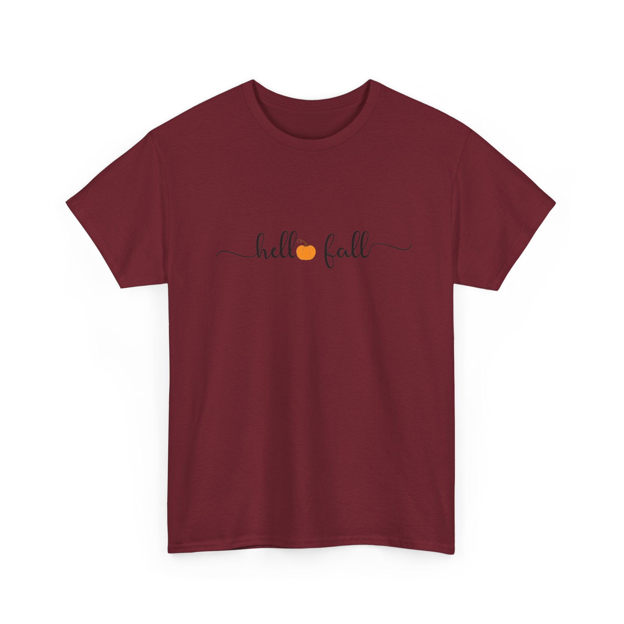 Hello Fall Unisex Heavy Cotton Tee