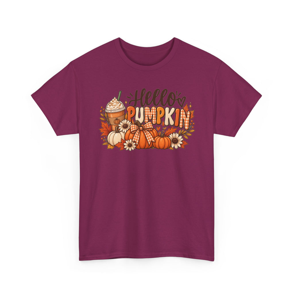 Hello Pumpkin Tee Unisex Heavy Cotton Tee