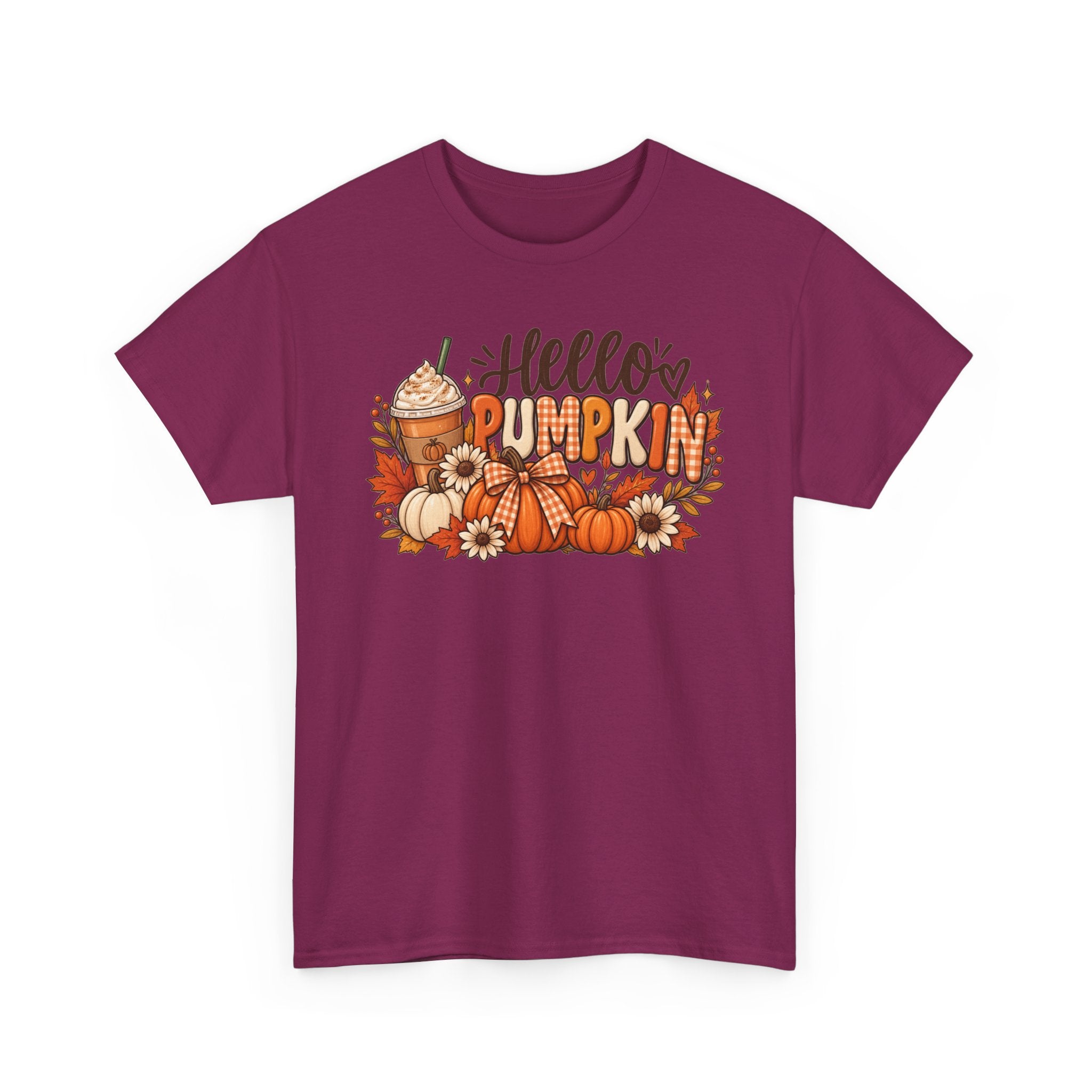 Hello Pumpkin Tee Unisex Heavy Cotton Tee