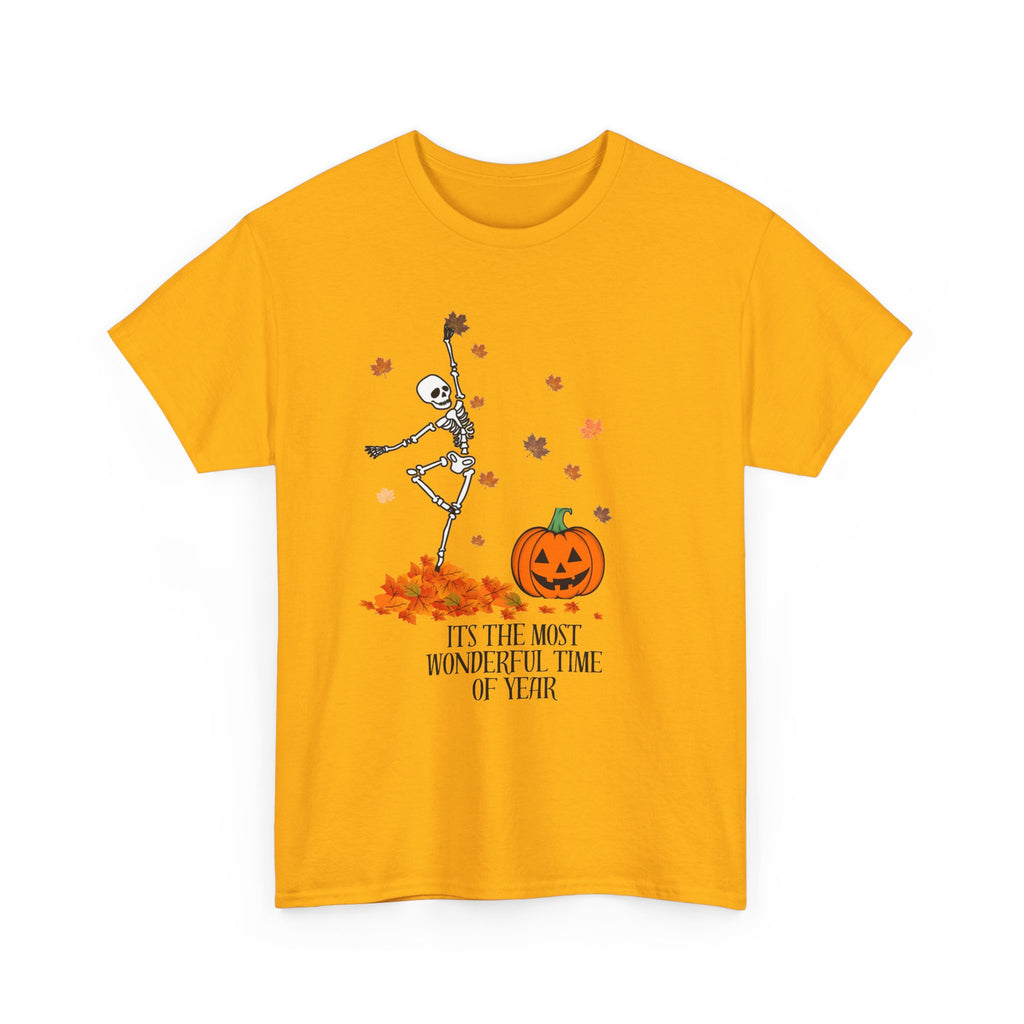 Halloween- the most wonderful time Unisex Heavy Cotton Tee