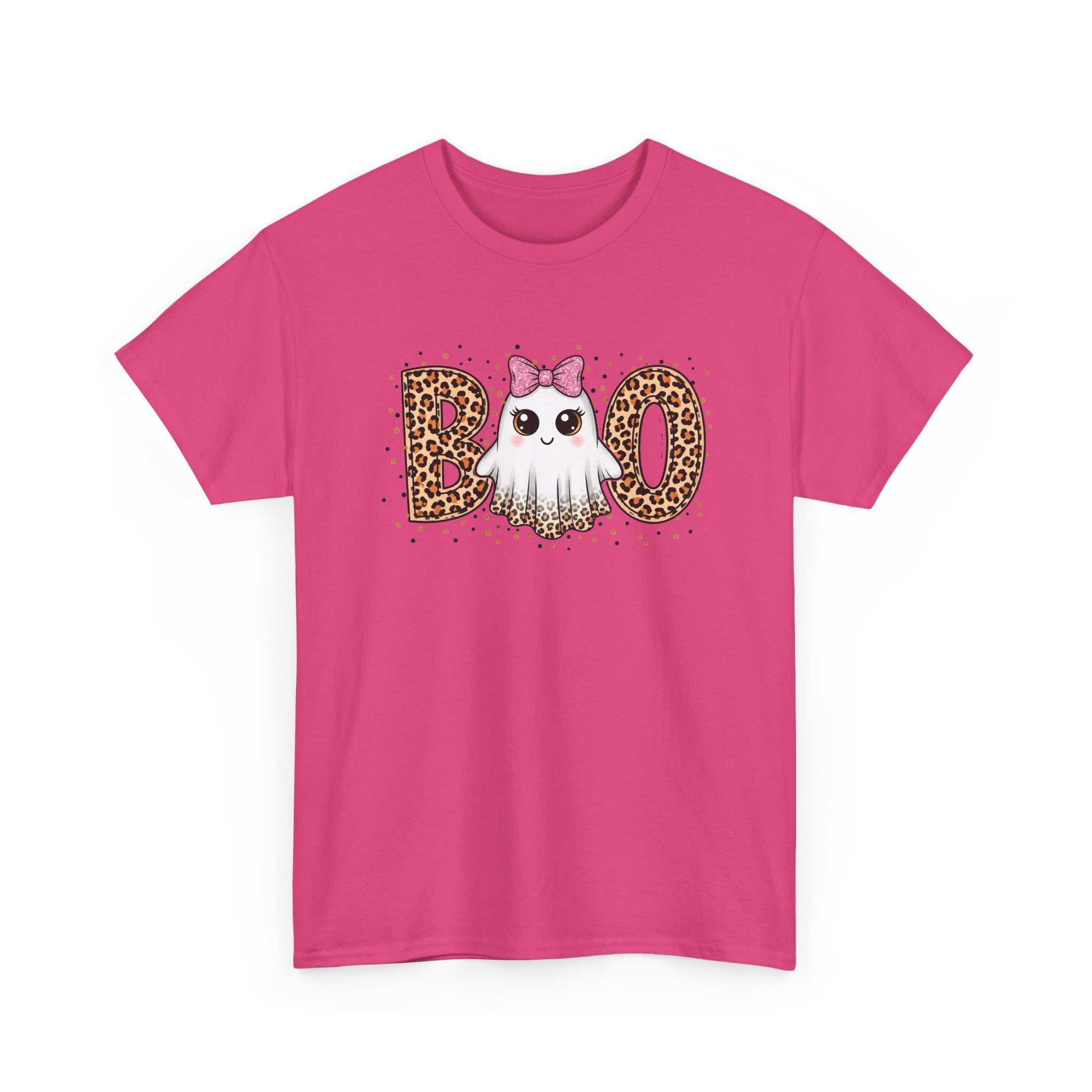 BOO -Cute Ghost Unisex Heavy Cotton Tee
