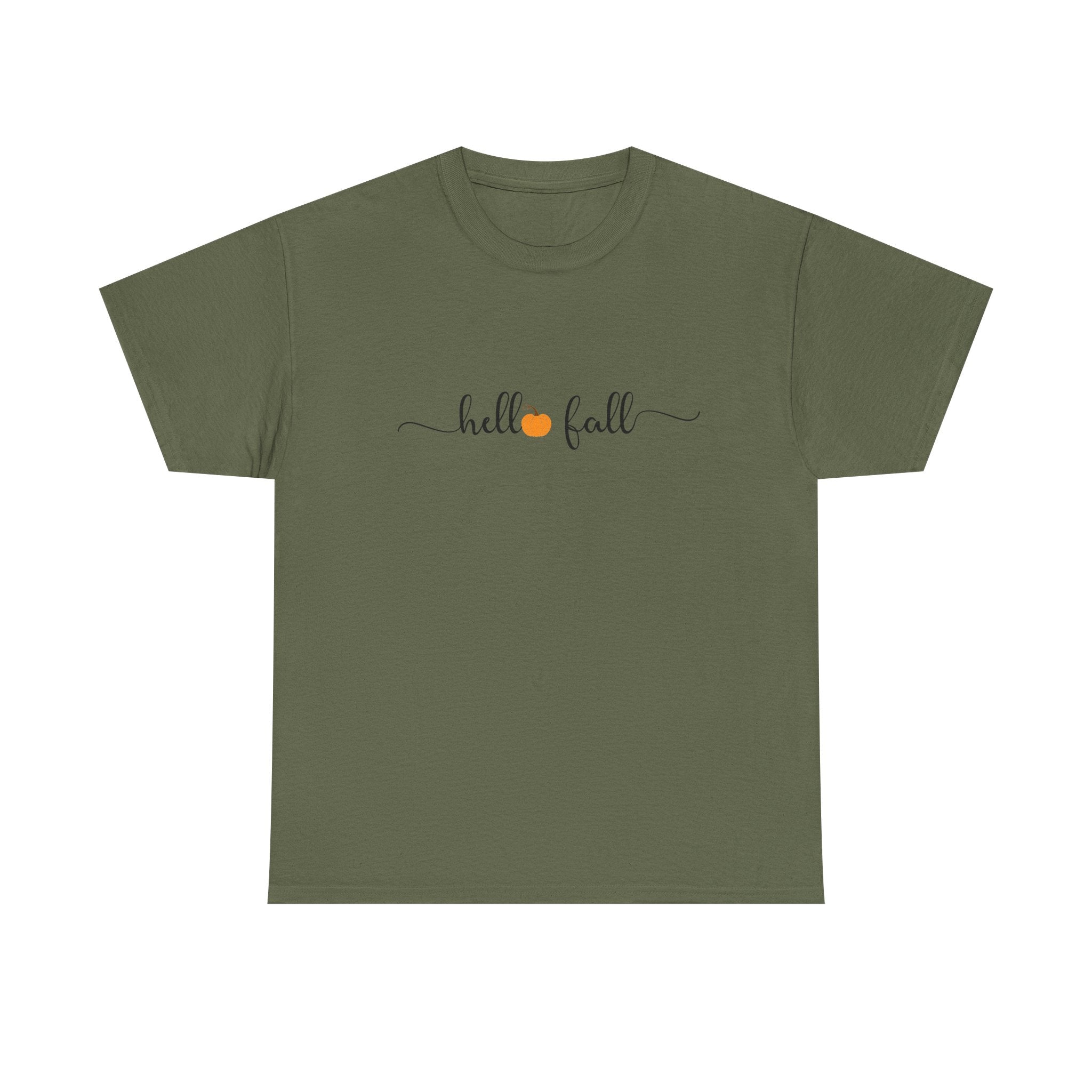 Hello Fall Unisex Heavy Cotton Tee