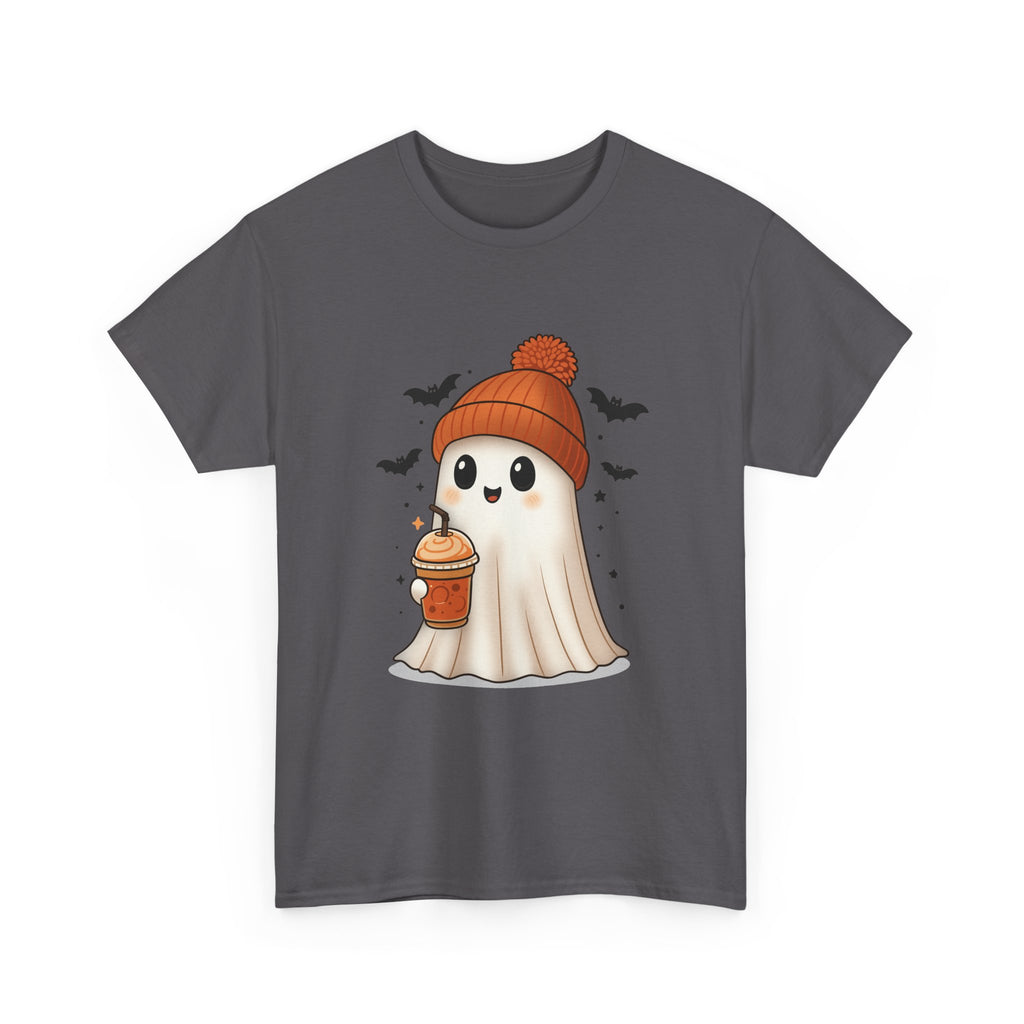 Pumpkin Spice GhostUnisex Heavy Cotton Tee