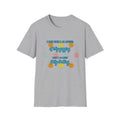 Funny 'I Hate When I Am accused of lolly-gagging' Graphic T-Shirt — Retro Smiley Face Design