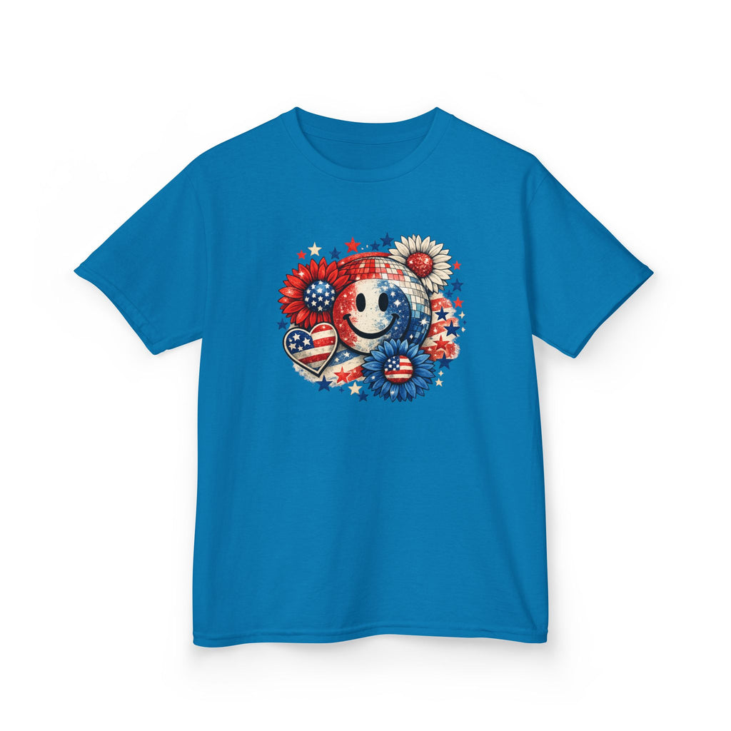 Girls American 4th of July T-Shirt