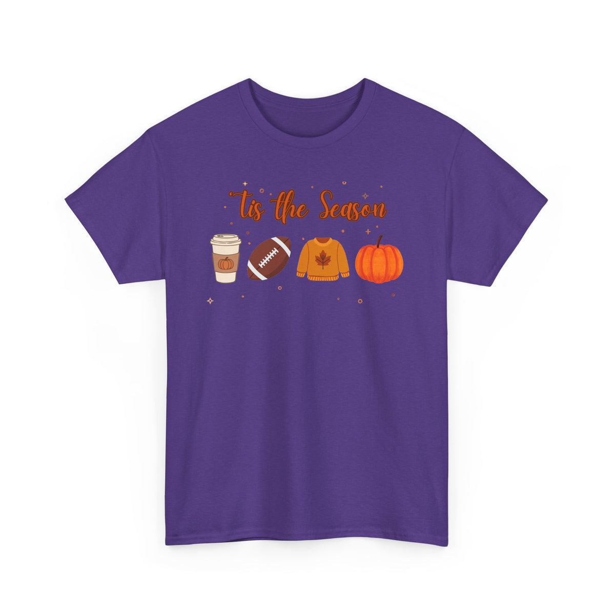 Tis the season football Heavy Cotton Tee