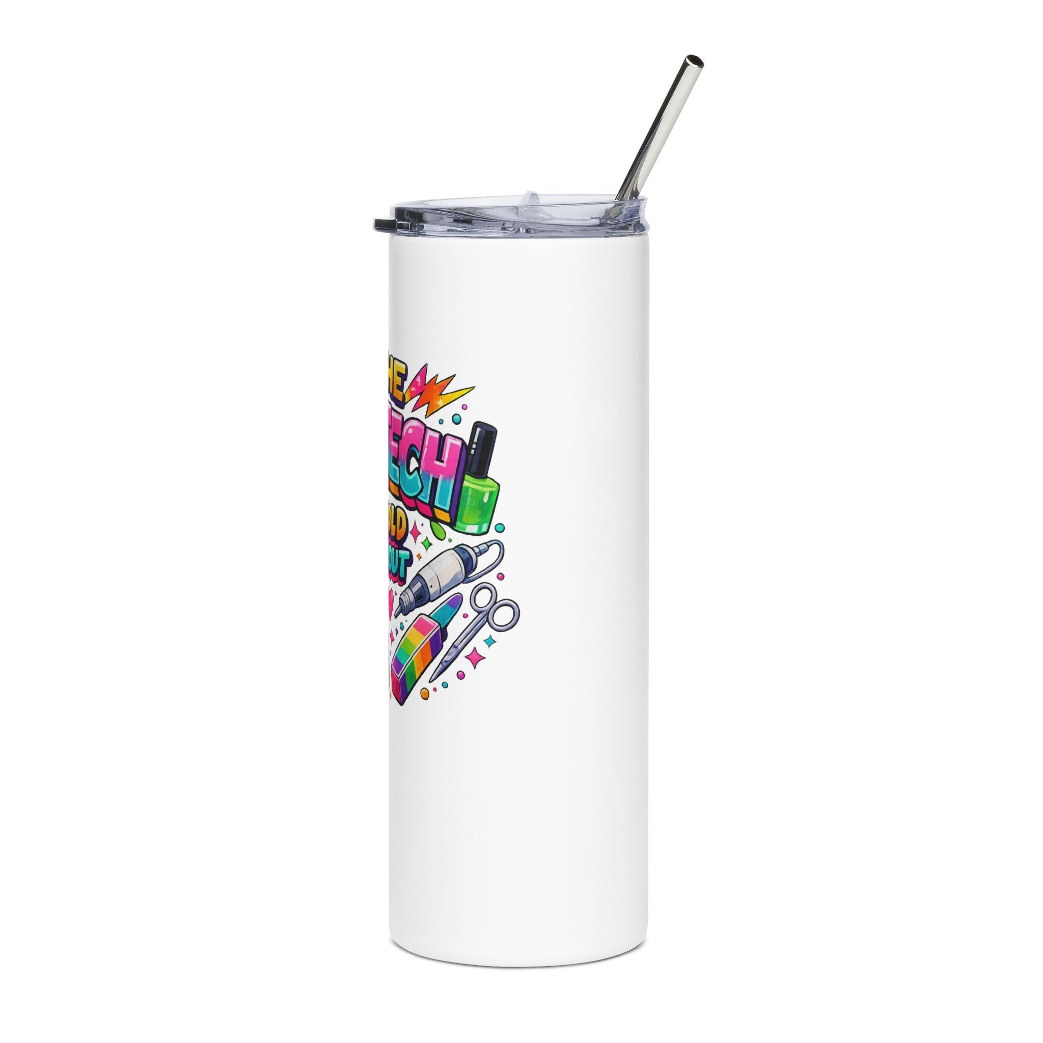 Nail Tech Stainless Steel Tumbler, 20oz