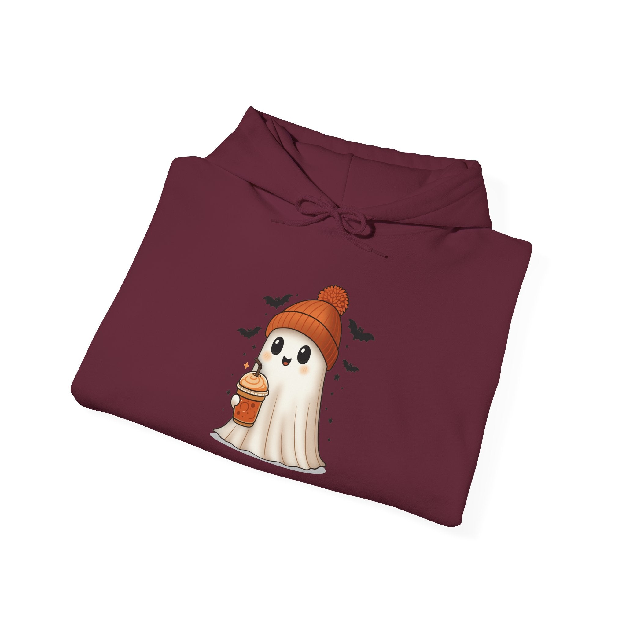 Cute Ghost Unisex Heavy Blend™ Hooded Sweatshirt