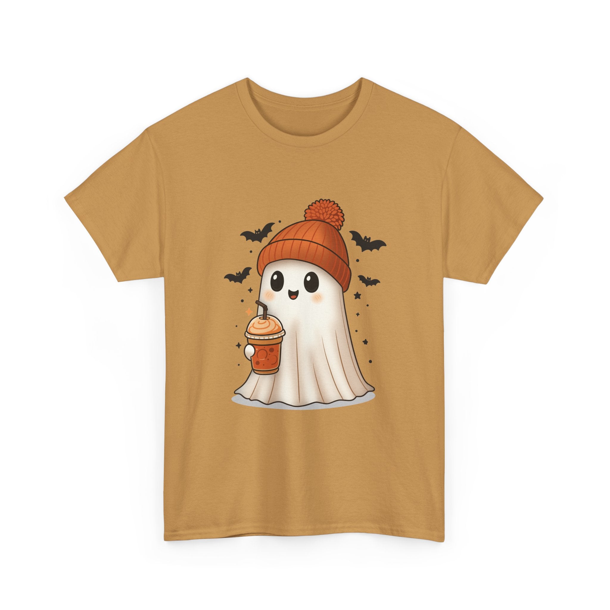 Pumpkin Spice GhostUnisex Heavy Cotton Tee