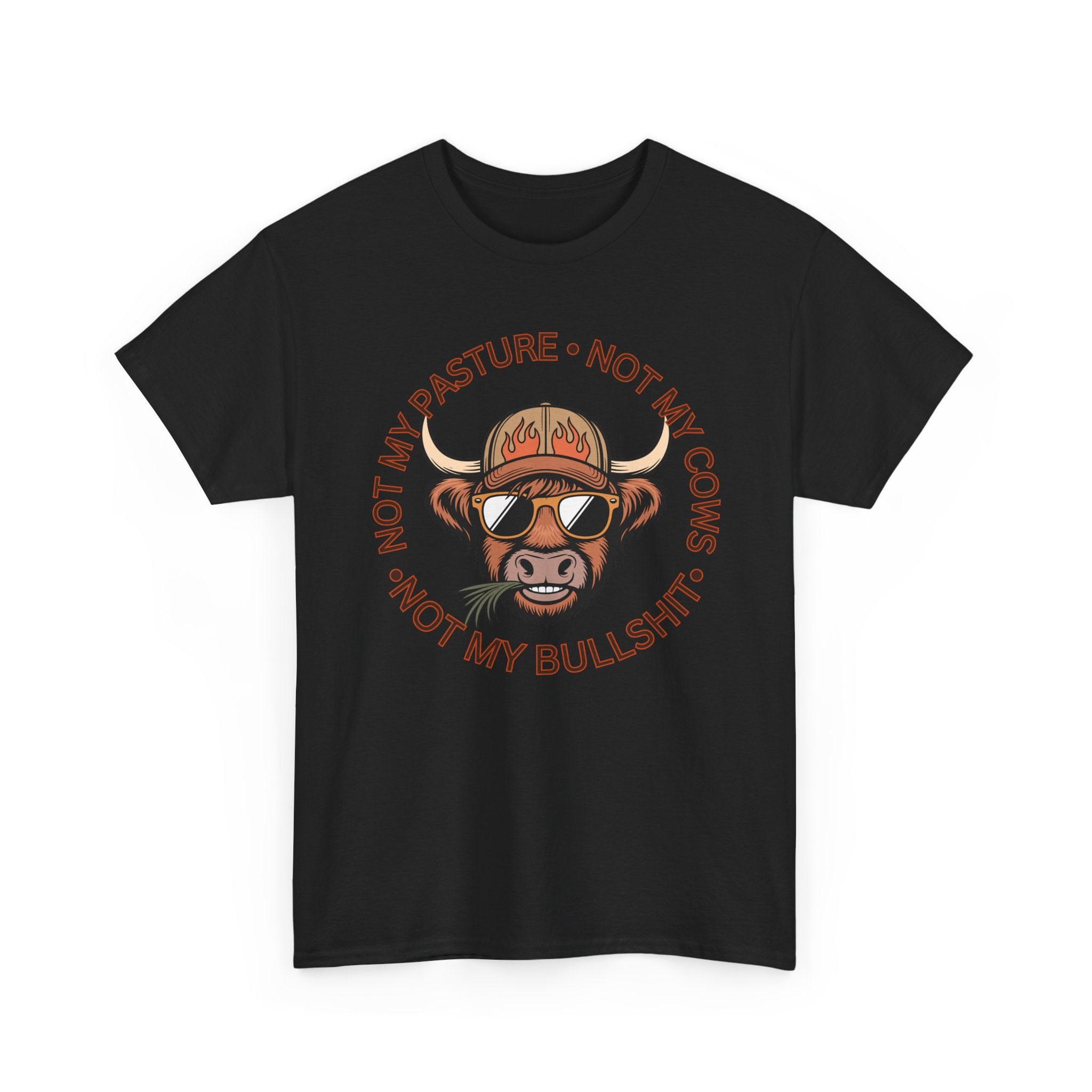 Not My Pasture Not My Cows Tee