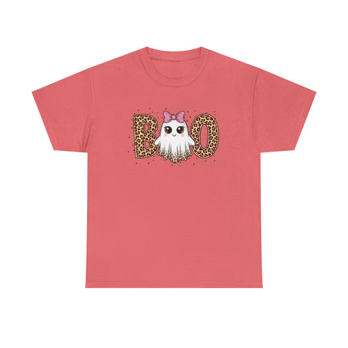 BOO -Cute Ghost Unisex Heavy Cotton Tee