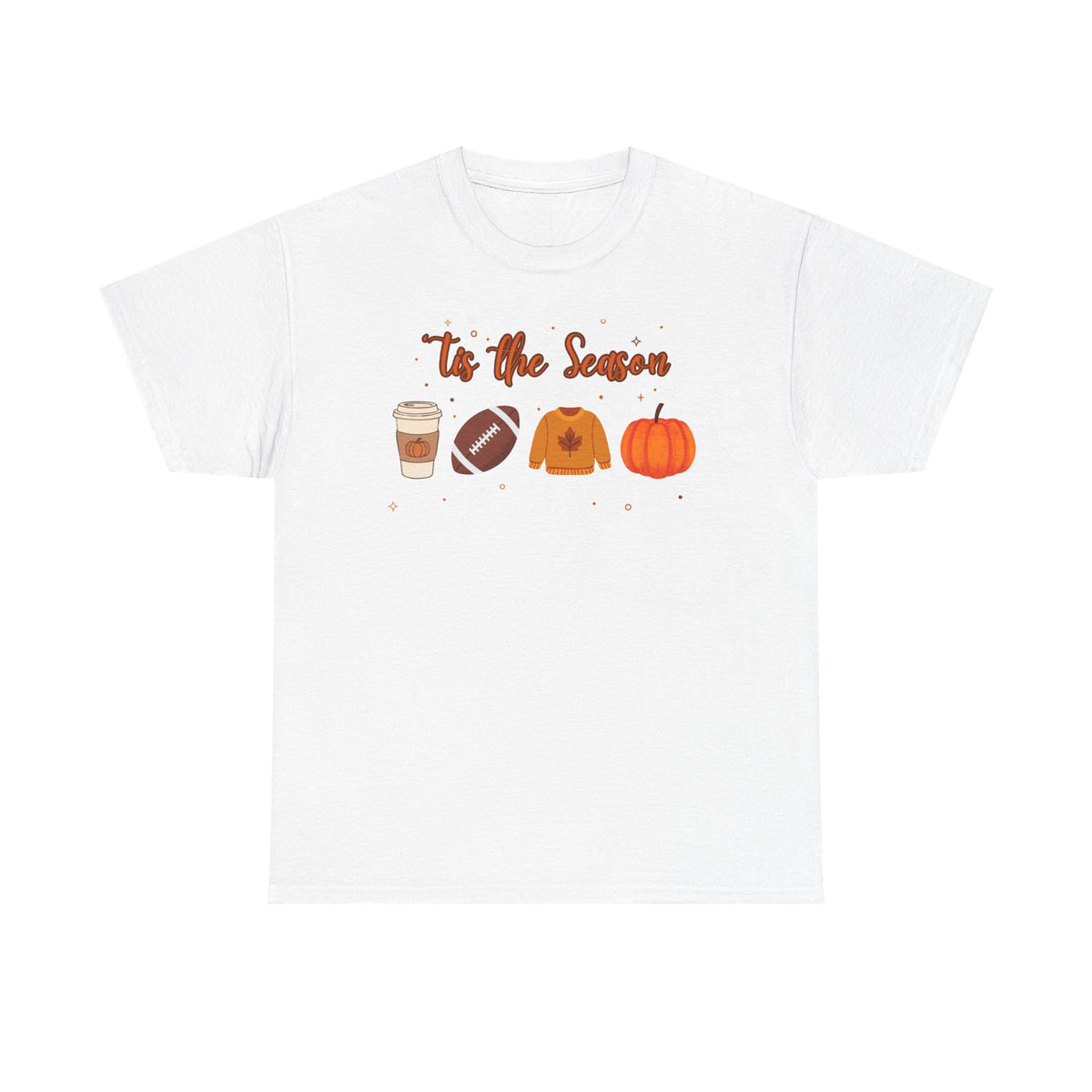 Tis the season football Heavy Cotton Tee
