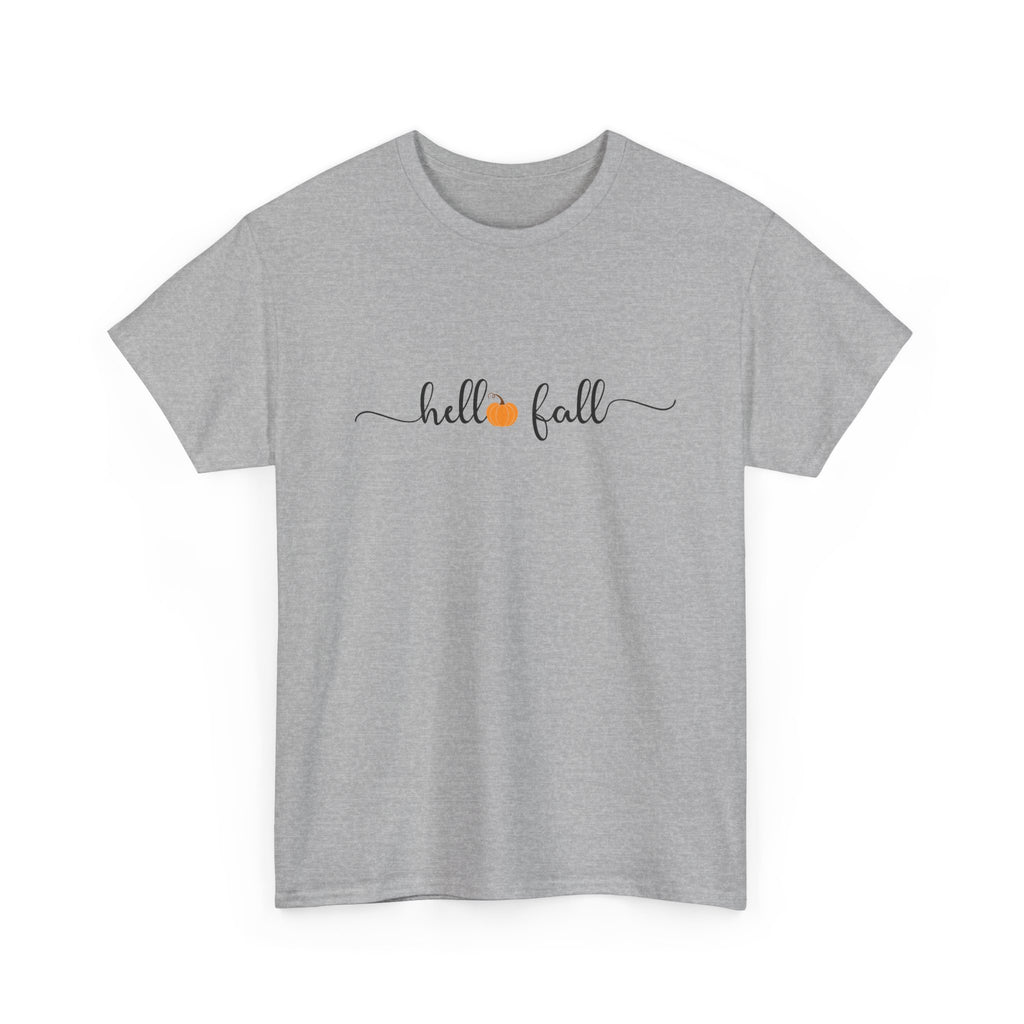 Hello Fall Unisex Heavy Cotton Tee