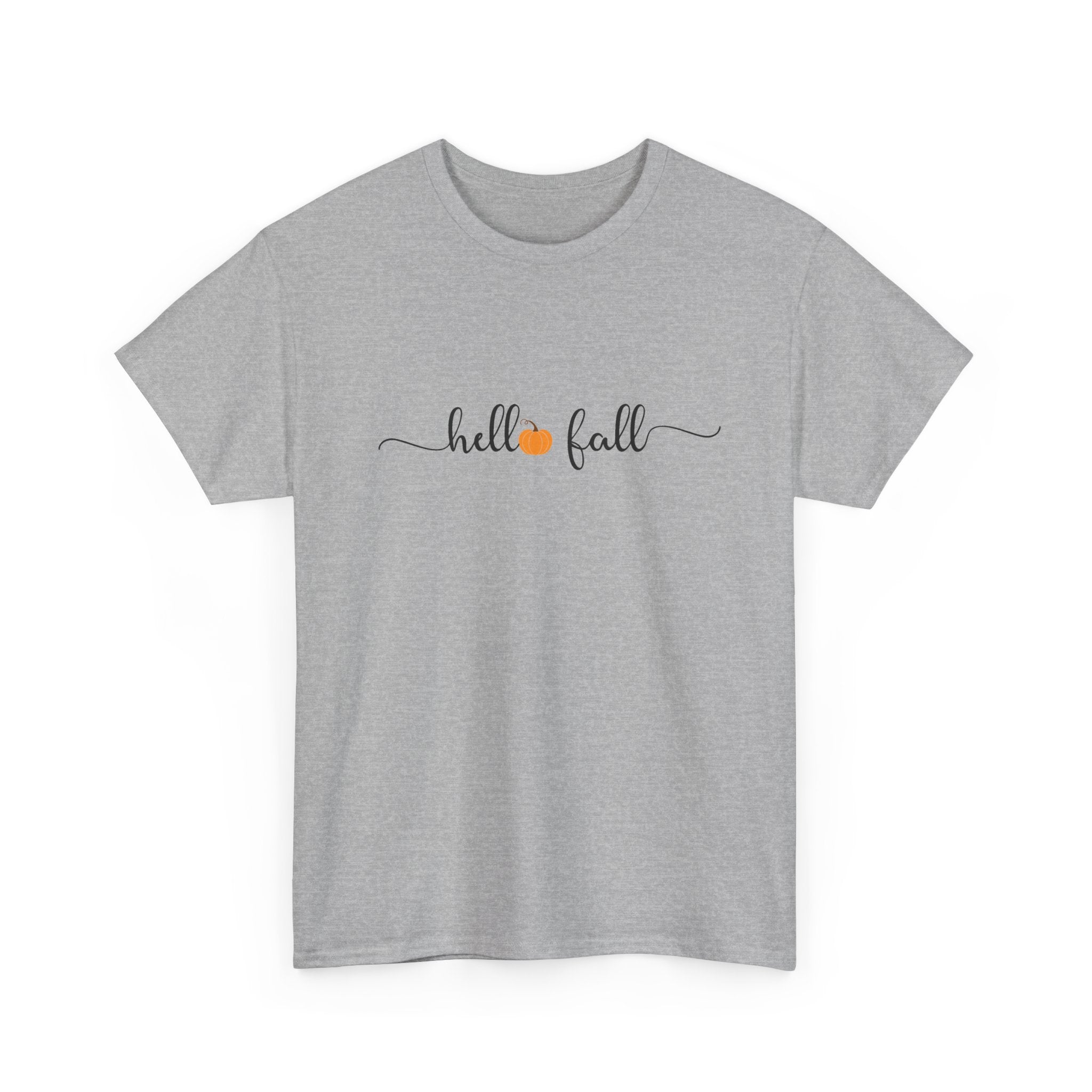 Hello Fall Unisex Heavy Cotton Tee