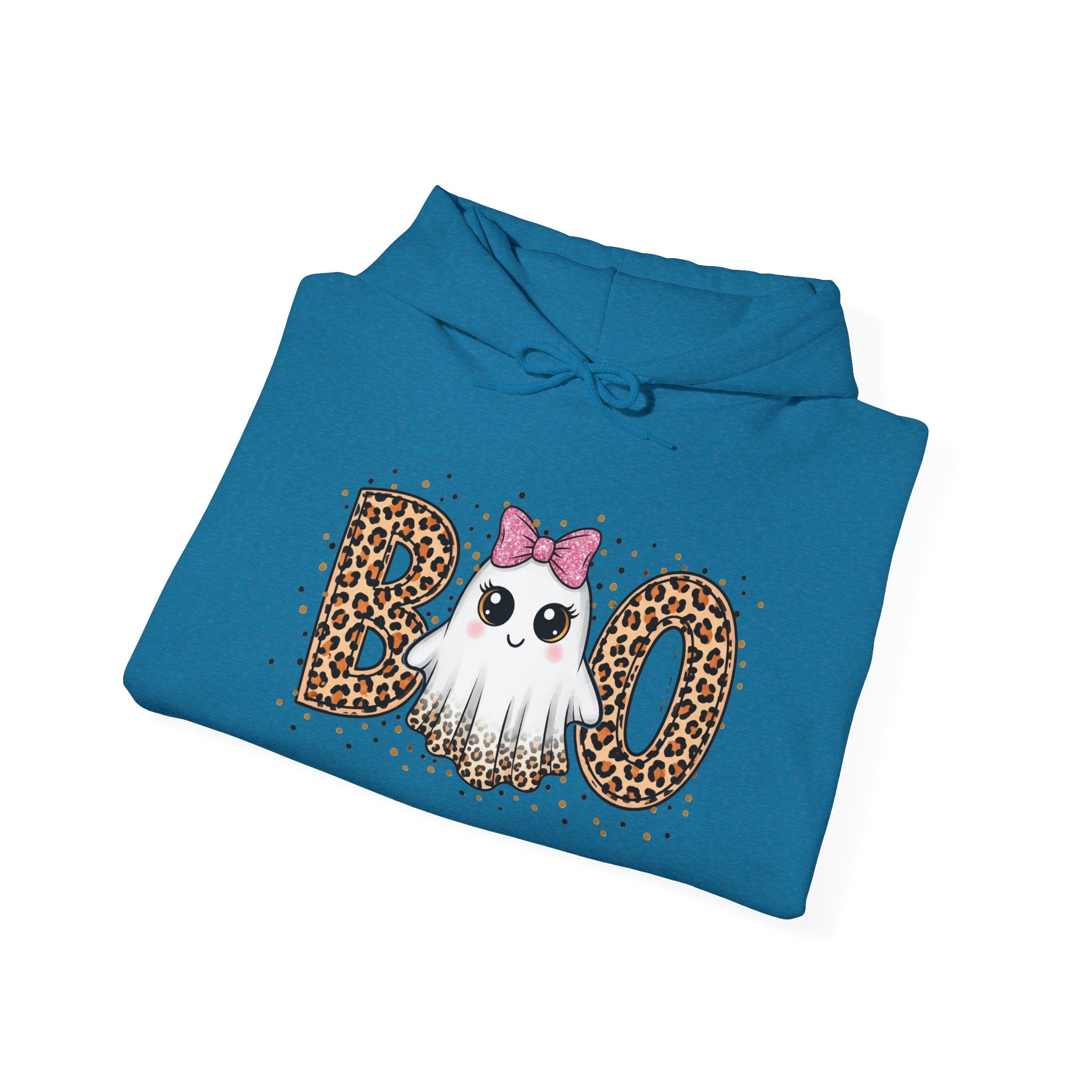 Boo ghost Unisex Heavy Blend™ Hooded Sweatshirt