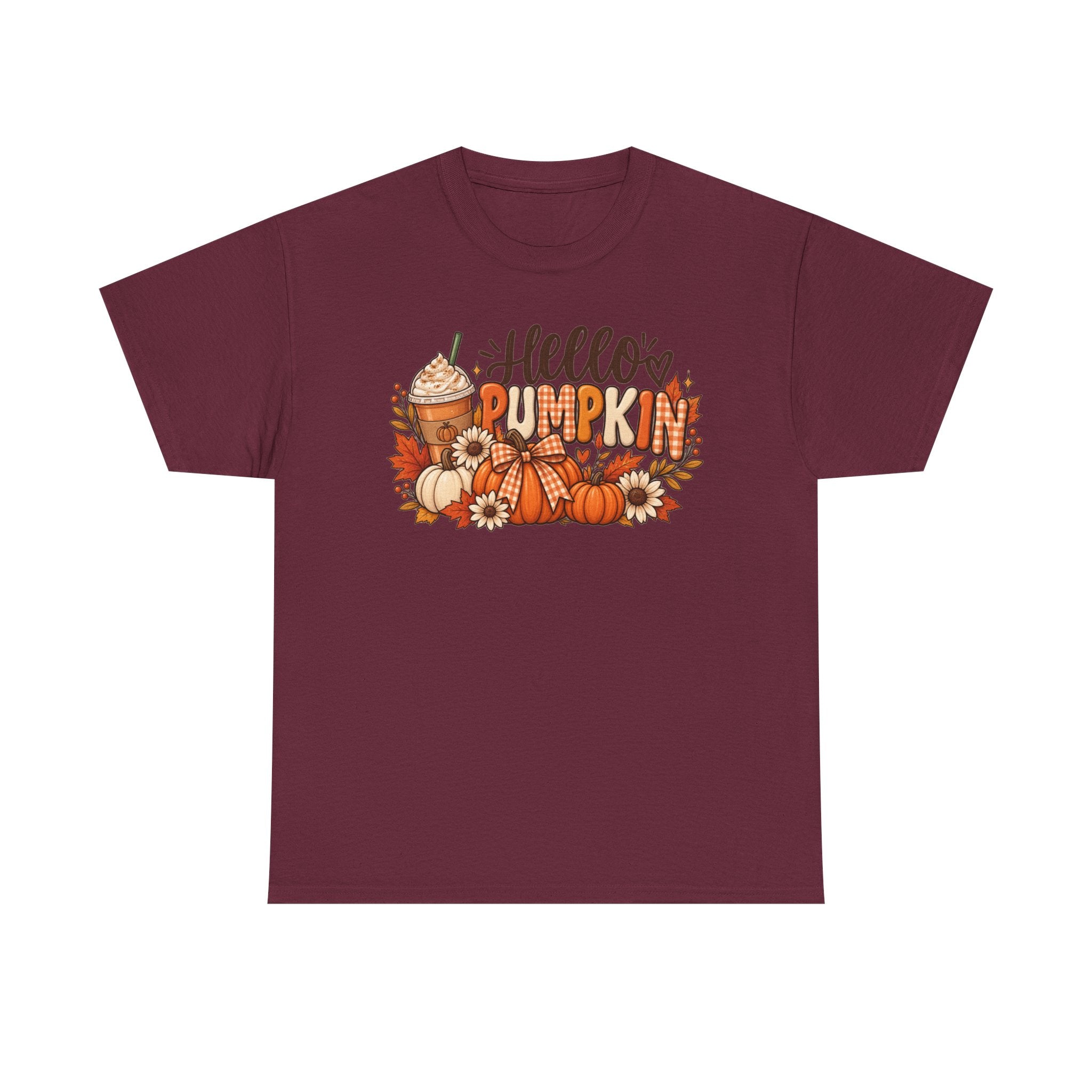 Hello Pumpkin Tee Unisex Heavy Cotton Tee