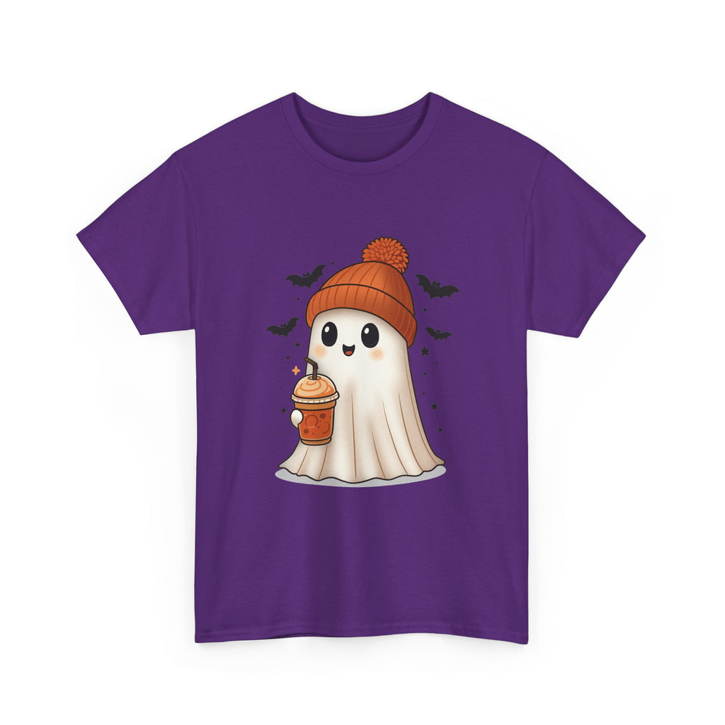 Pumpkin Spice GhostUnisex Heavy Cotton Tee