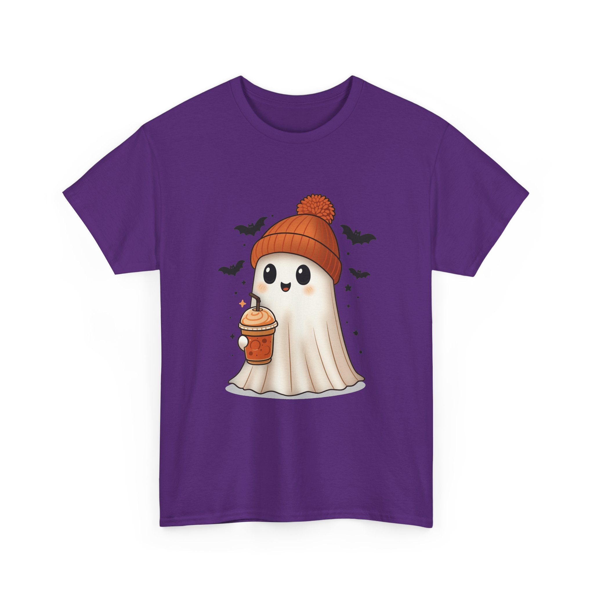 Pumpkin Spice GhostUnisex Heavy Cotton Tee
