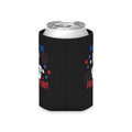 Patriotic 'Chill the Fourth Out' Can Cooler – 4th of July Beer Koozie