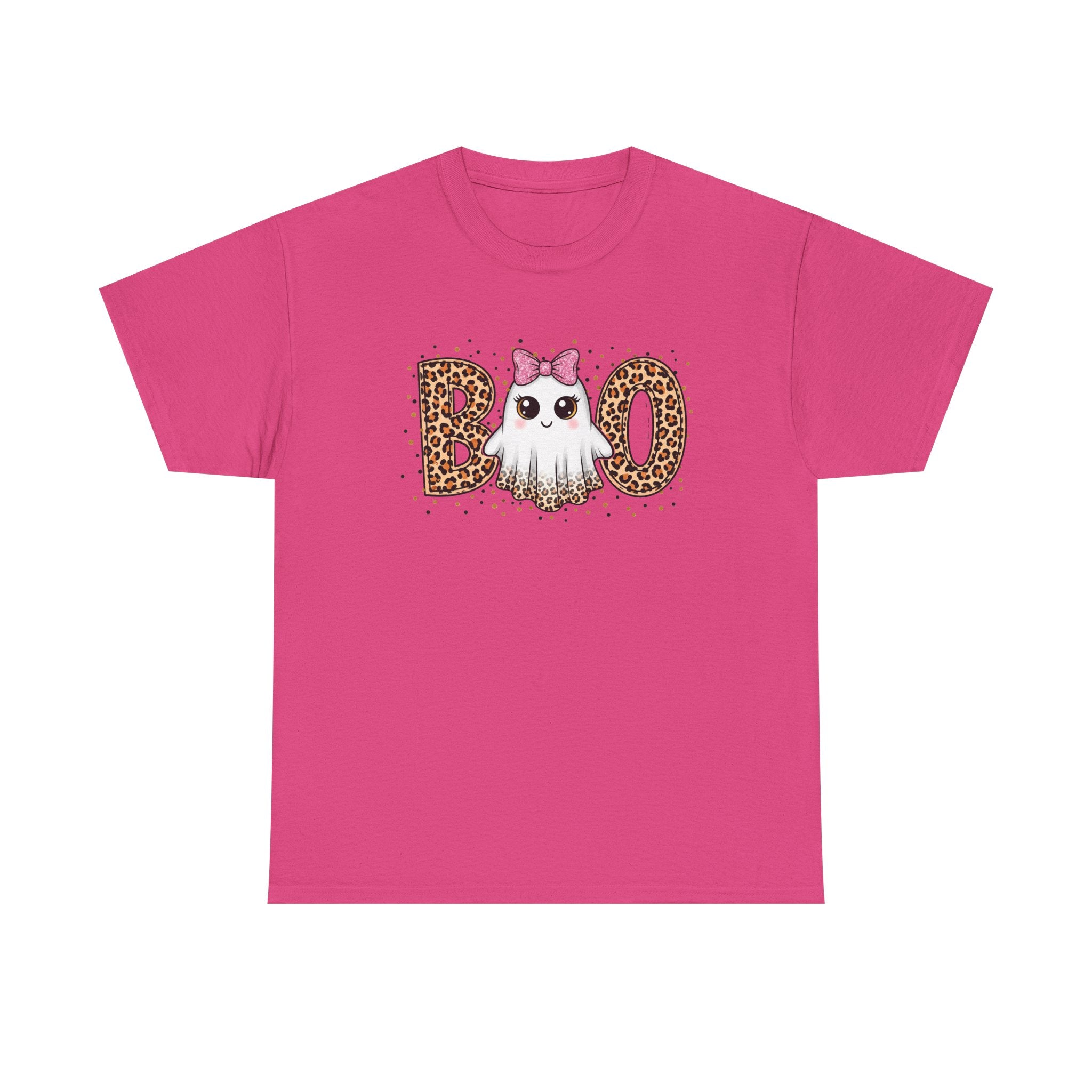 BOO -Cute Ghost Unisex Heavy Cotton Tee