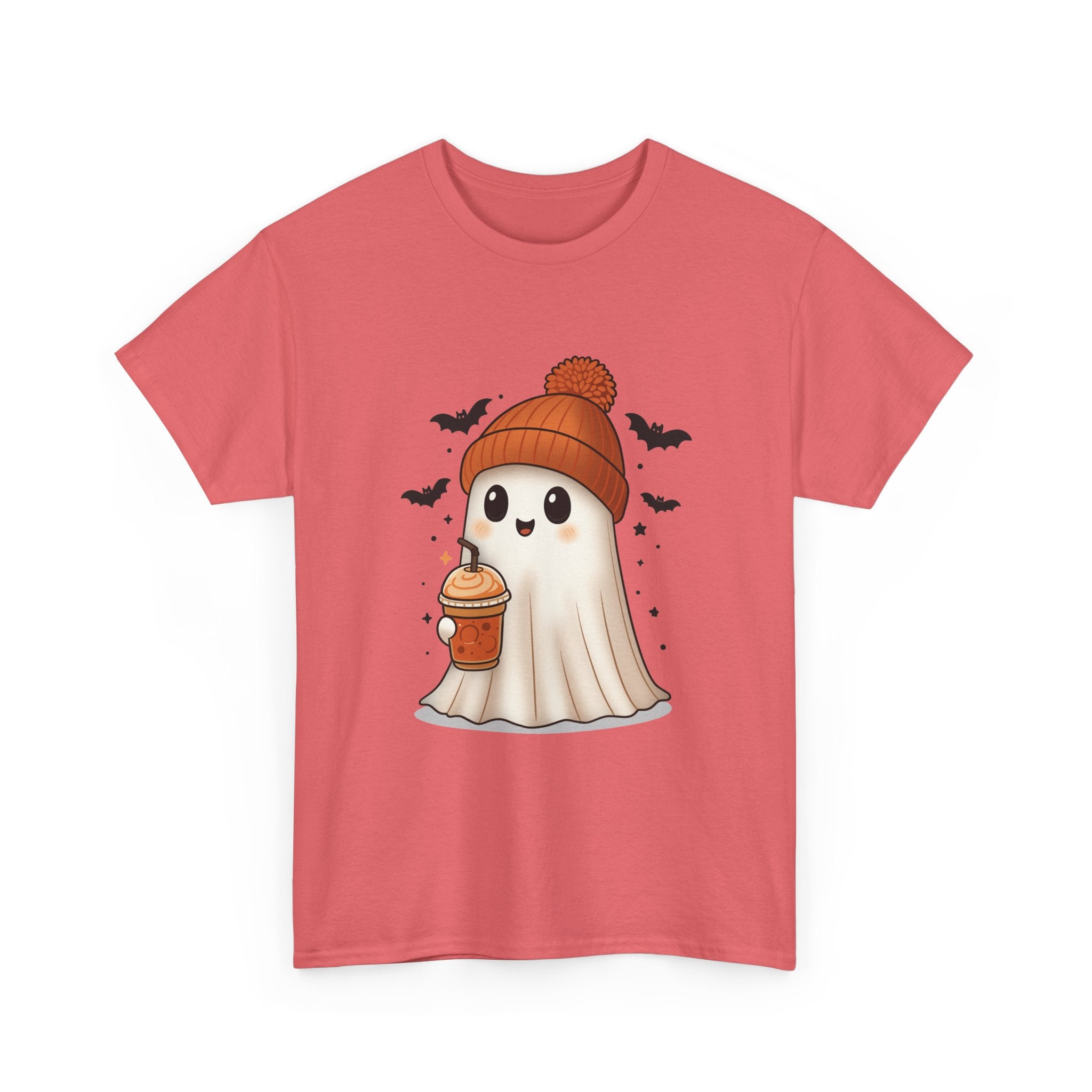Pumpkin Spice GhostUnisex Heavy Cotton Tee
